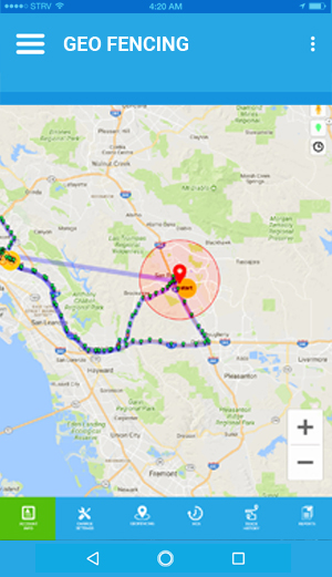 Geo fencing