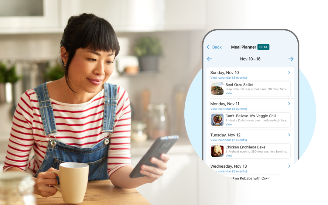 Introducing Cozi Meal Planner: Dinner’s just a few taps away!