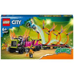 LEGO City Stuntz Stunt Truck & Ring of Fire Set 60357