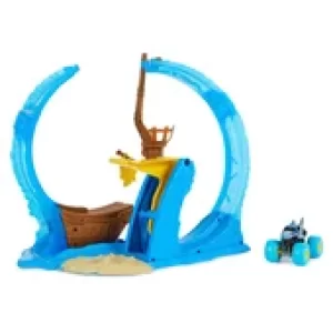 Monster Jam Megalodon Loop of Doom Stunt Playset