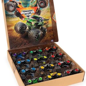 Monster Jam, Official 12-Pack of 1:64 Scale Die-Cast Monster Trucks, Amazon Exclusive