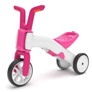 Chillafish Bunzi 2-in-1 Pink Balance Bike Tricycle