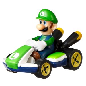 Hot Wheels Mario Kart - Luigi Standard Kart 1:64 Diecast Vehicle