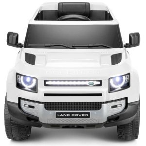 Xootz Land Rover Defender White 12V Electric Ride On