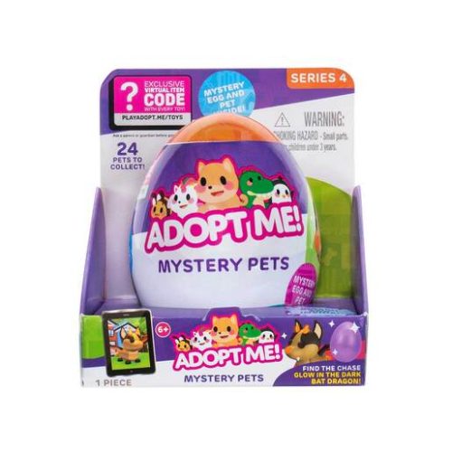 Adopt Me! Series 4 Mystery Pets Egg Collectible Figure (Styles Vary)