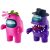 Among Us – Pink and Purple Crewmates 17cm Figures