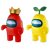 Among Us – Red and Yellow Crewmates 17cm Figures