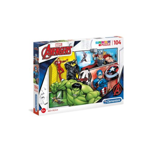 Avengers Supercolour Puzzle – 104 Pieces