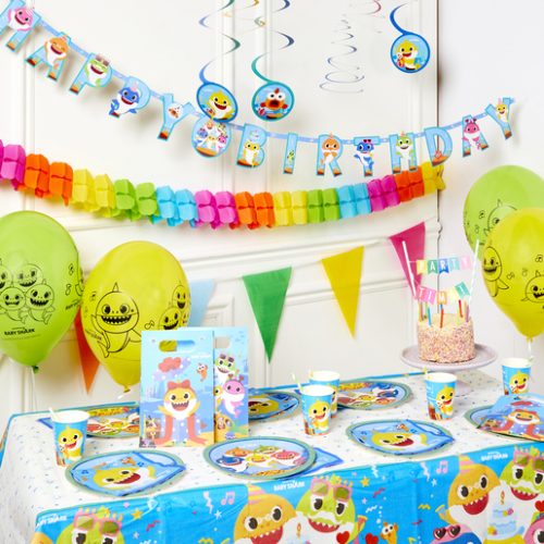 Baby Shark Party Kit – 113 Pieces