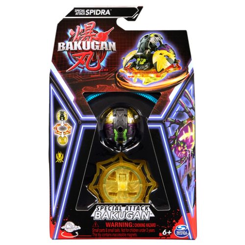 Bakugan – Special Attack Spidra (Black) Figure