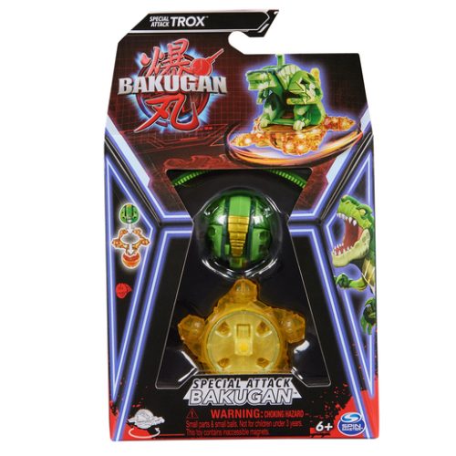Bakugan – Special Attack Trox (Green and Yellow) Figure