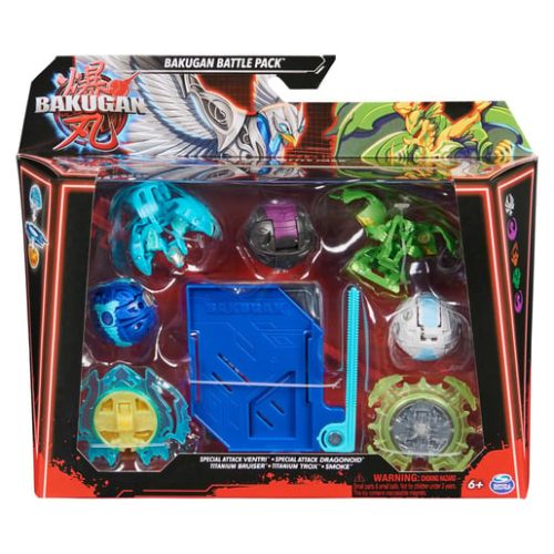Bakugan Battle Pack – Special Attack Ventri and Dragonoid Figures