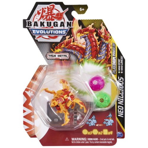 Bakugan Evolutions Platinum Power Up Neo Nillious Battling Toy