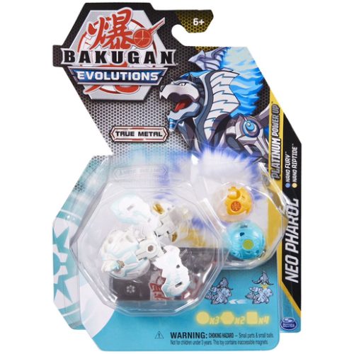 Bakugan Evolutions Platinum Power Up Neo Pharol Battling Toy