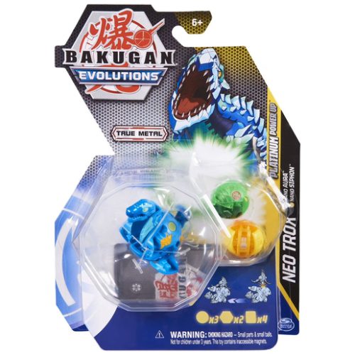 Bakugan Evolutions Platinum Power Up Neo Trox Battling Toy