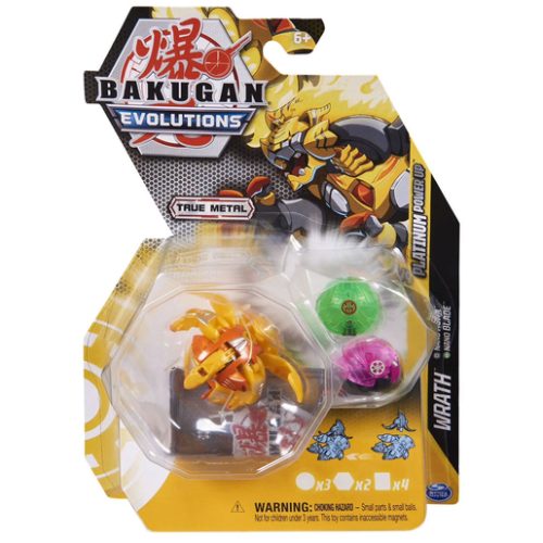 Bakugan Evolutions Platinum Power Up Wrath Battling Toy