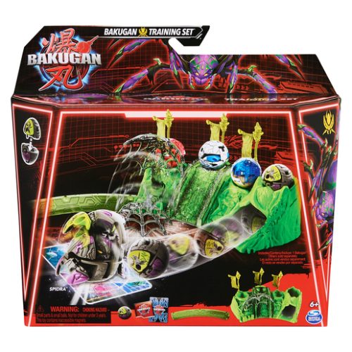 Bakugan Training Set with Spidra Figure