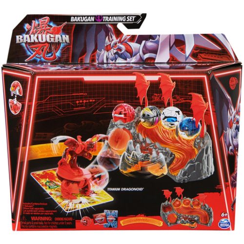Bakugan Training Set with Titanium Dragonoid Figure