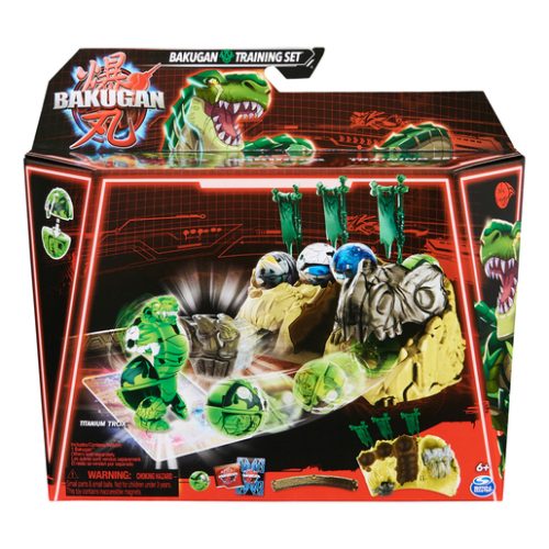 Bakugan Training Set with Titanium Trox Figure