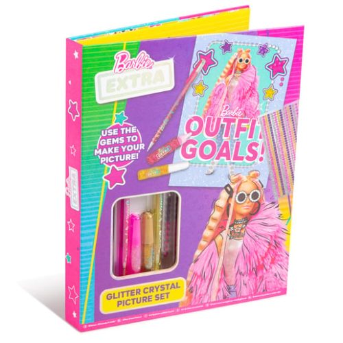 Barbie Glitter Crystal Craft Set