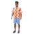 Barbie Ken Fashionistas Doll – Wavy Stripe Tee and Shorts with Hearing Aids