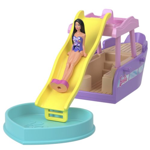 Barbie Mini BarbieLand Colour Change Boat Vehicle