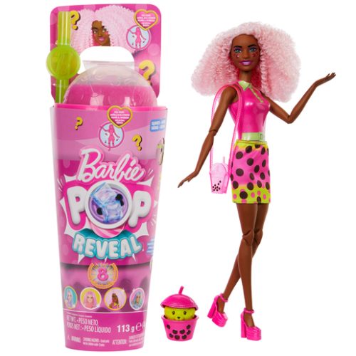 Barbie Pop Reveal Bubble Tea Series Berry Bliss Doll