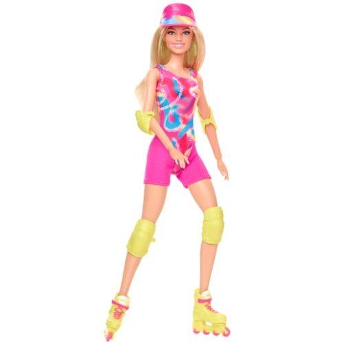 Barbie The Movie – Inline Skating Barbie Doll with Retro-Inspired Outfit