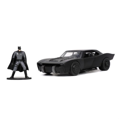 Batman 1:32 Diecast Batmobile with Batman Figure – DC The Batman Movie