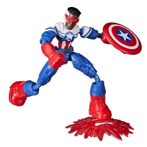 Bend and Flex Marvel Avengers Figure – Captain America