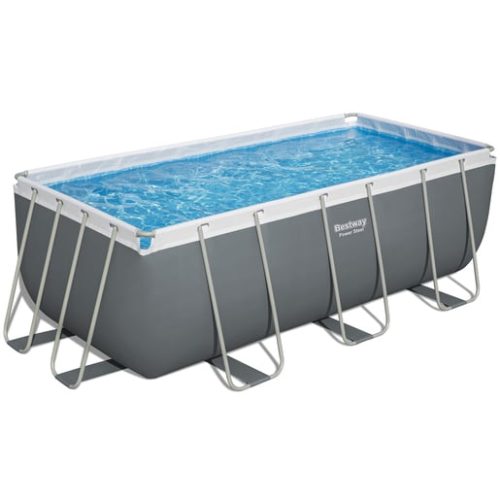 Bestway Power Steel 13ft Above Ground Rectangular Frame Pool – 48′ Deep