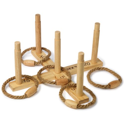 Bex Sport Wooden Ring Toss Game