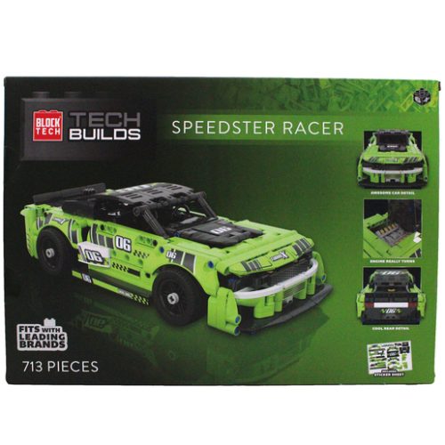 Block Tech – Tech Builds Speedster Racer Construction Set