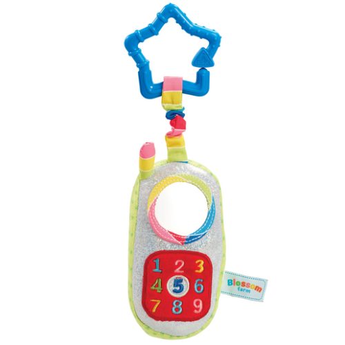 Blossom Farm Baby Phone Sensory Pram Toy