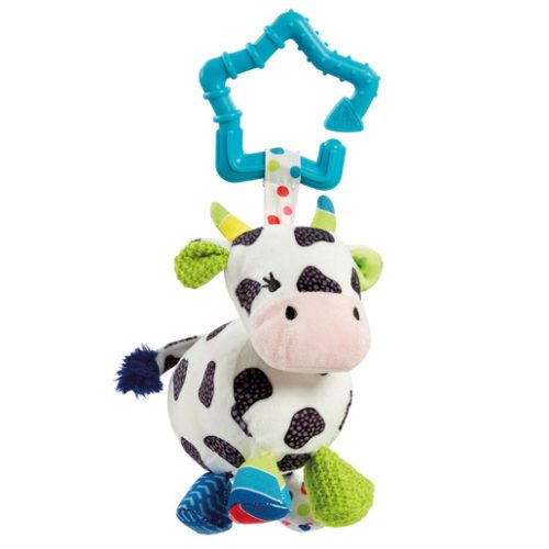 Blossom Farm Martha Moo Hanging Travel Toy