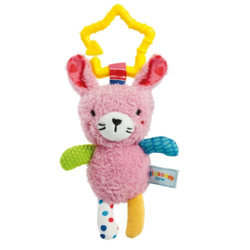 Blossom Farm Ruby Rabbit Sensory Travel Toy