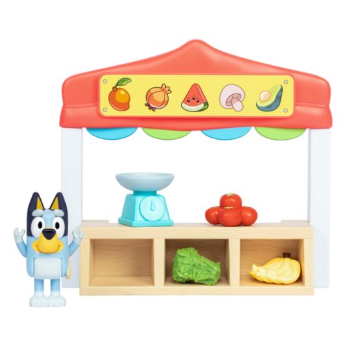 Bluey Farmers Market Playset