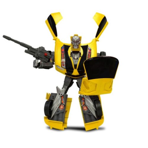 Car-Bots Figure – Yellow Camaro