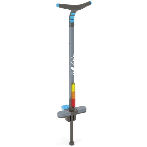 Chillafish Poogi Glow 94cm Lime Green Light Up Pogo Stick