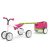 Chillafish Quadie 4-Wheeler Pink Ride On with Trailer