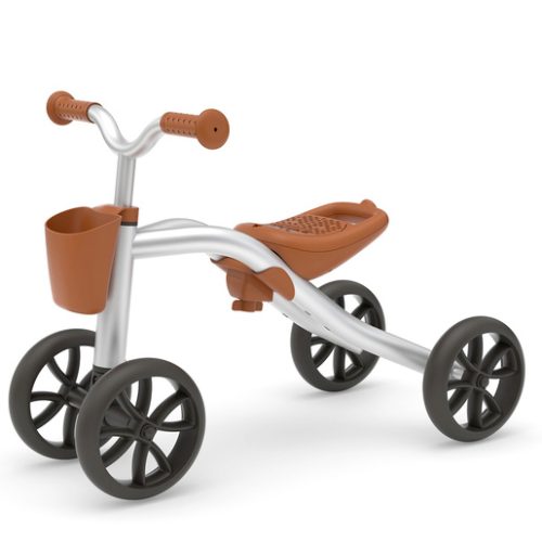 Chillafish Quadie 4-Wheeler Silver Ride On with Basket