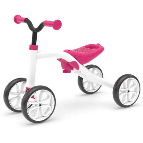 Chillafish Quadie 4-Wheeler White Pink Ride On