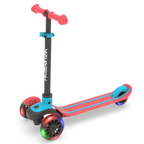 Chillafish Scotti Glow Red 3 Wheeled Light Up Scooter