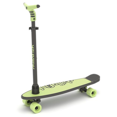 Chillafish Skateskootie Green 2-in-1 Scooter & Skateboard