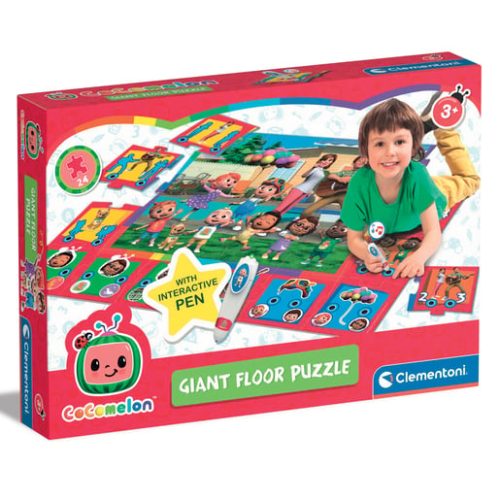 Clementoni – CoComelon Interactive Giant Floor Puzzle 24 Pieces