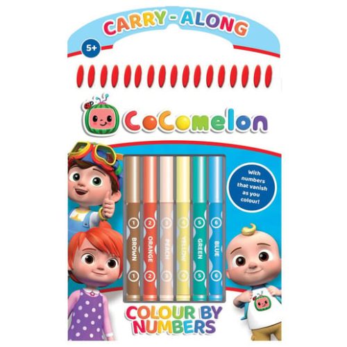 CoComelon Colour by Numbers Colouring Book