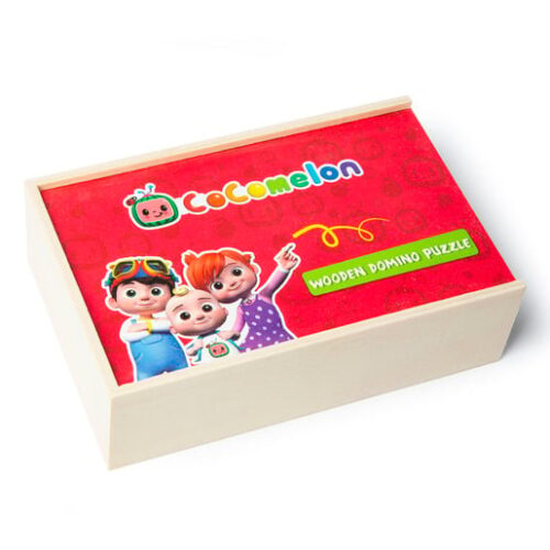 CoComelon Wooden Domino Puzzle