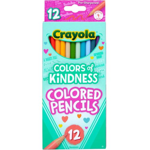 Crayola Colours Of Kindness Colouring Pencils 12 Pack