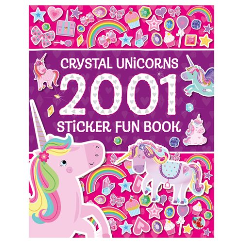 Crystal Unicorns 2001 Sticker Fun Book