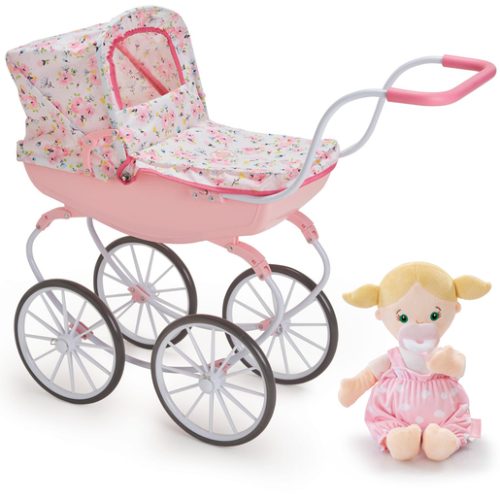 Cupcake Carriage Pram and Doll Set